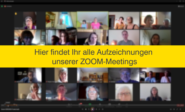 Zoom Meeting Aufzeichnungen Einstellen