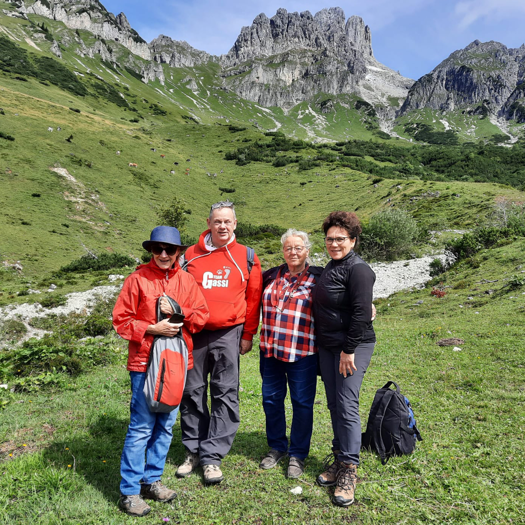 Berge Schönheit der Natur Wandertag 4 in Filzmoos an der Bischofsmütze