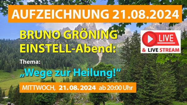 Zoom Meeting Bruno Gröning Aufzeichnungen Einstellen 21.08.2024